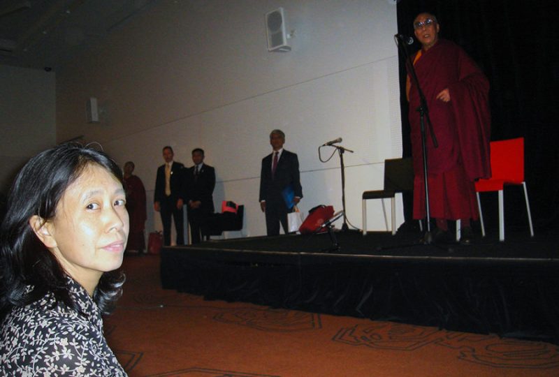 Dalai Lama with Heidi Yuen HNH Victoria Australia