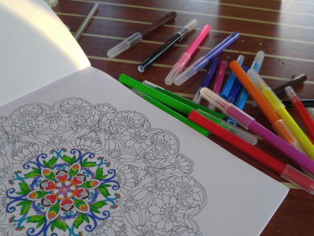 Colouring Mandalas for Depression, Anxiety, and Stress