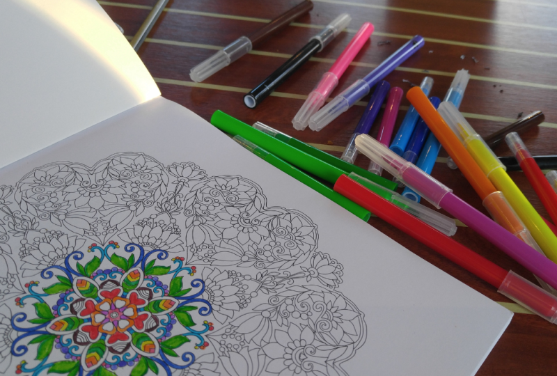 Colouring Mandalas for Depression, Anxiety, and Stress